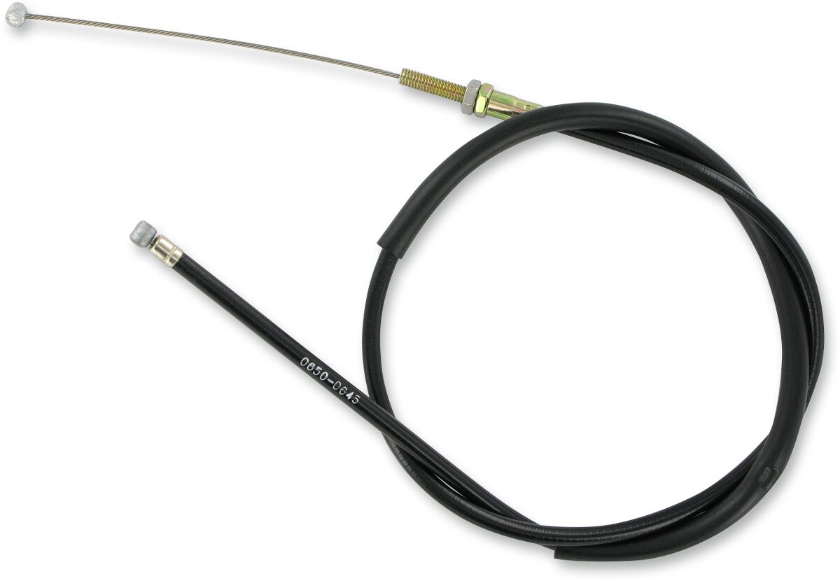 Black Vinyl Throttle Cable