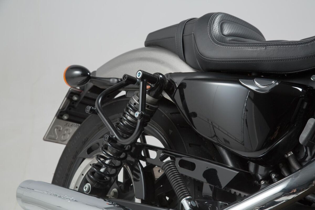 SLC Seitenträger für Harley Davidson XL 1200 C, XL 1200 C ABS, XL 1200 CX, XL 12...