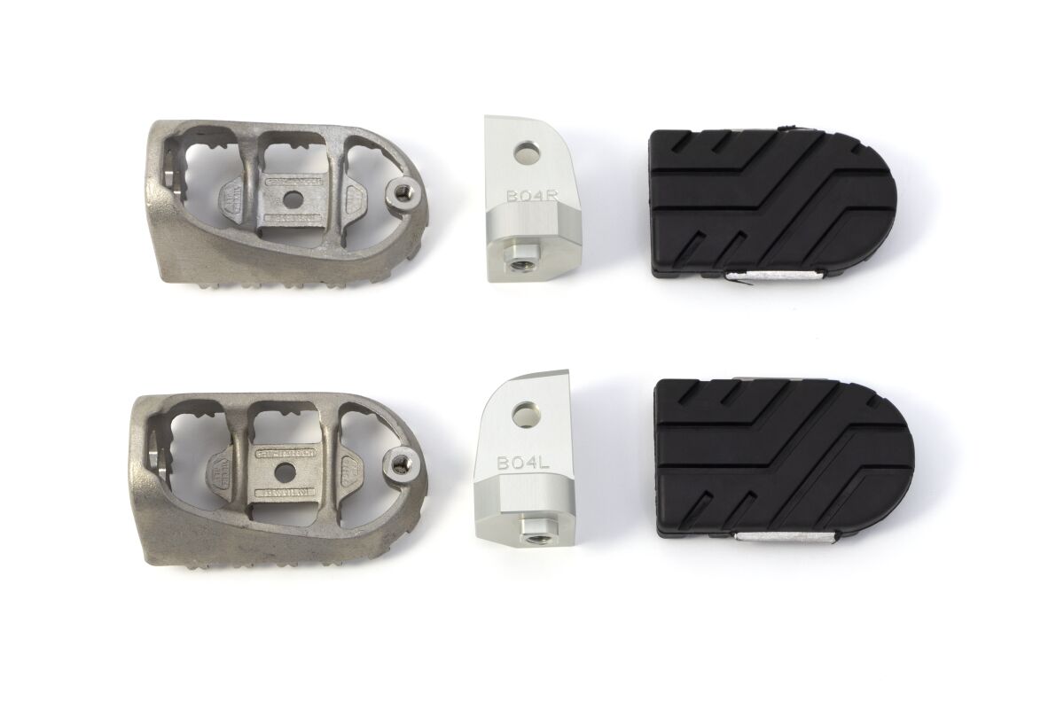 Ionen-Fußrasten für KAWASAKI KLE 650, KLE 650 ABS, Z 1000, Z 1000 ABS, Z 900 RS ABS...