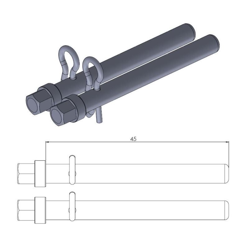 Bremssattelstifte