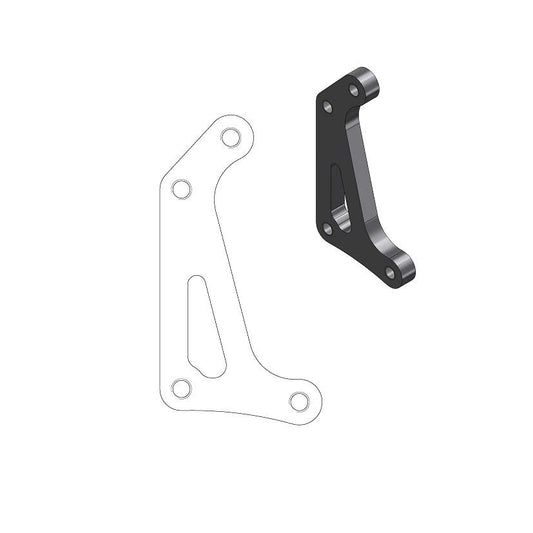 Supermoto Racing Rotor Adapter Bracket