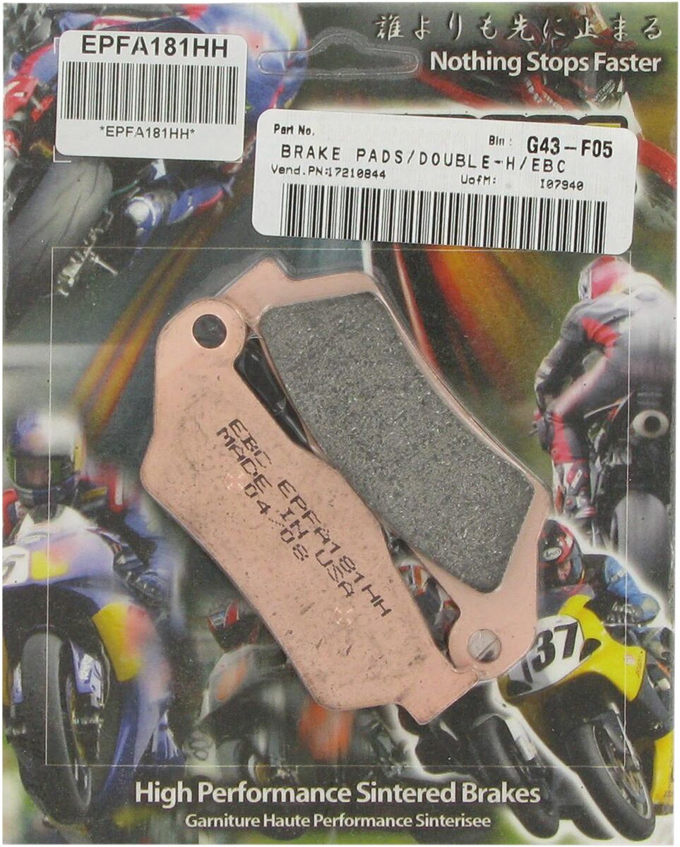 Extreme Performance Sintered "EPFA" Brake Pads