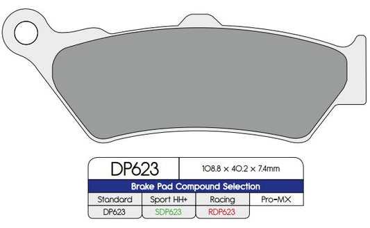 RDP Race Pads/X-Race Titanium Pads