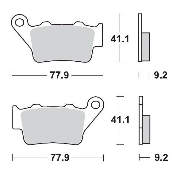Racing GP SinterPRO Offroad Brake Pads