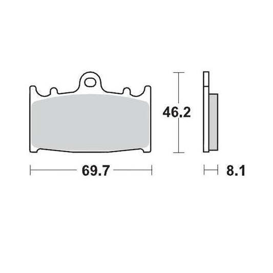 Racing GP SinterPRO Offroad Brake Pads