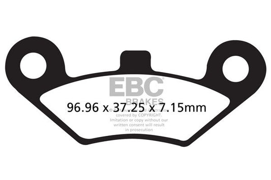 R Series Heavy Duty Sindered Brake Pads