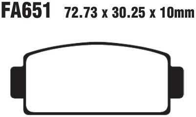 R Series Heavy Duty Sindered Brake Pads