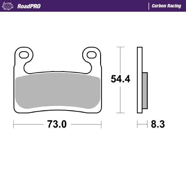 RoadPRO Carbon Racing Bremsbeläge