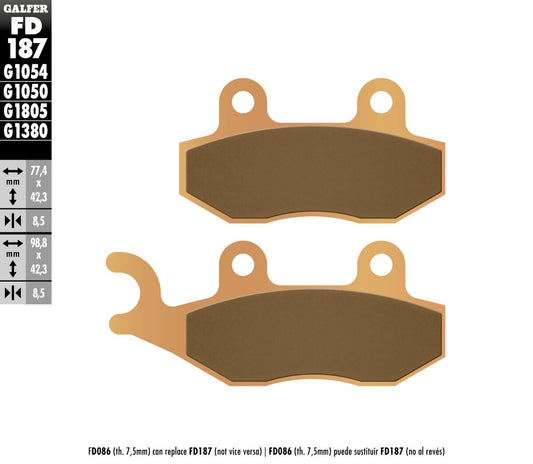 HH Sintered Brake Pads