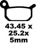 TT Sport Carbon Fusion Brake Pads