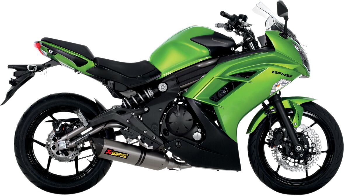 Akrapovic Racing Line Exhaust System Kawasaki ER-6F 650 FITS 2012 TO 2016