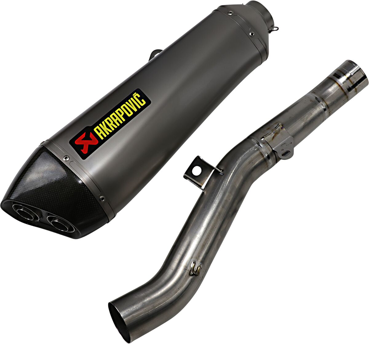 Akrapovic Titanium Slip On Exhaust End Can Kawasaki GTR1400 2008-2017