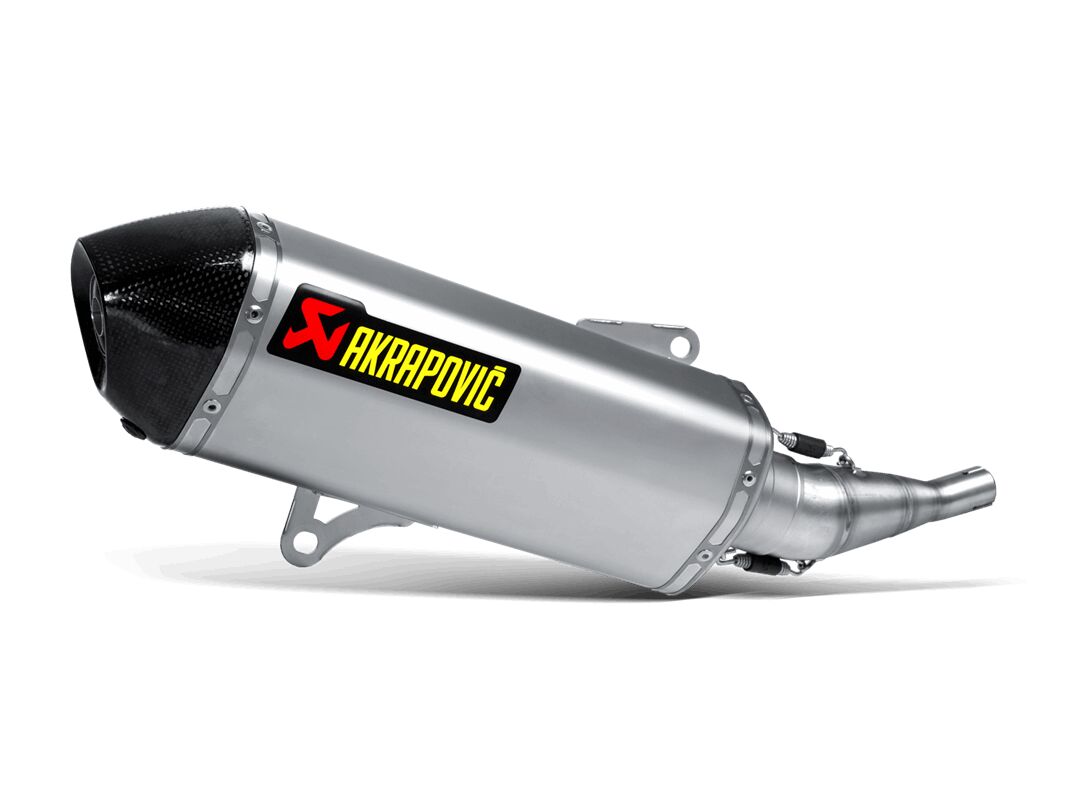 Akrapovic exhaust titanium slip-on Yamaha XMax / XCity 250 2007-2016