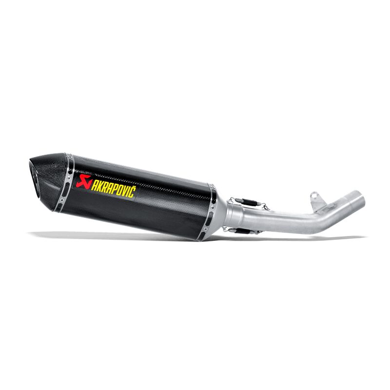 Akrapovic exhaust racing carbon fiber slip-on Kawasaki Z750 / Z750R 2007-2012