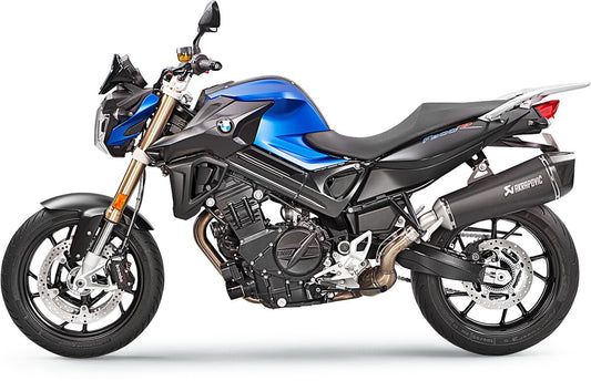 Akrapovic Exhaust Titanium Black Slip-On BMW F 800 R 2009-2019