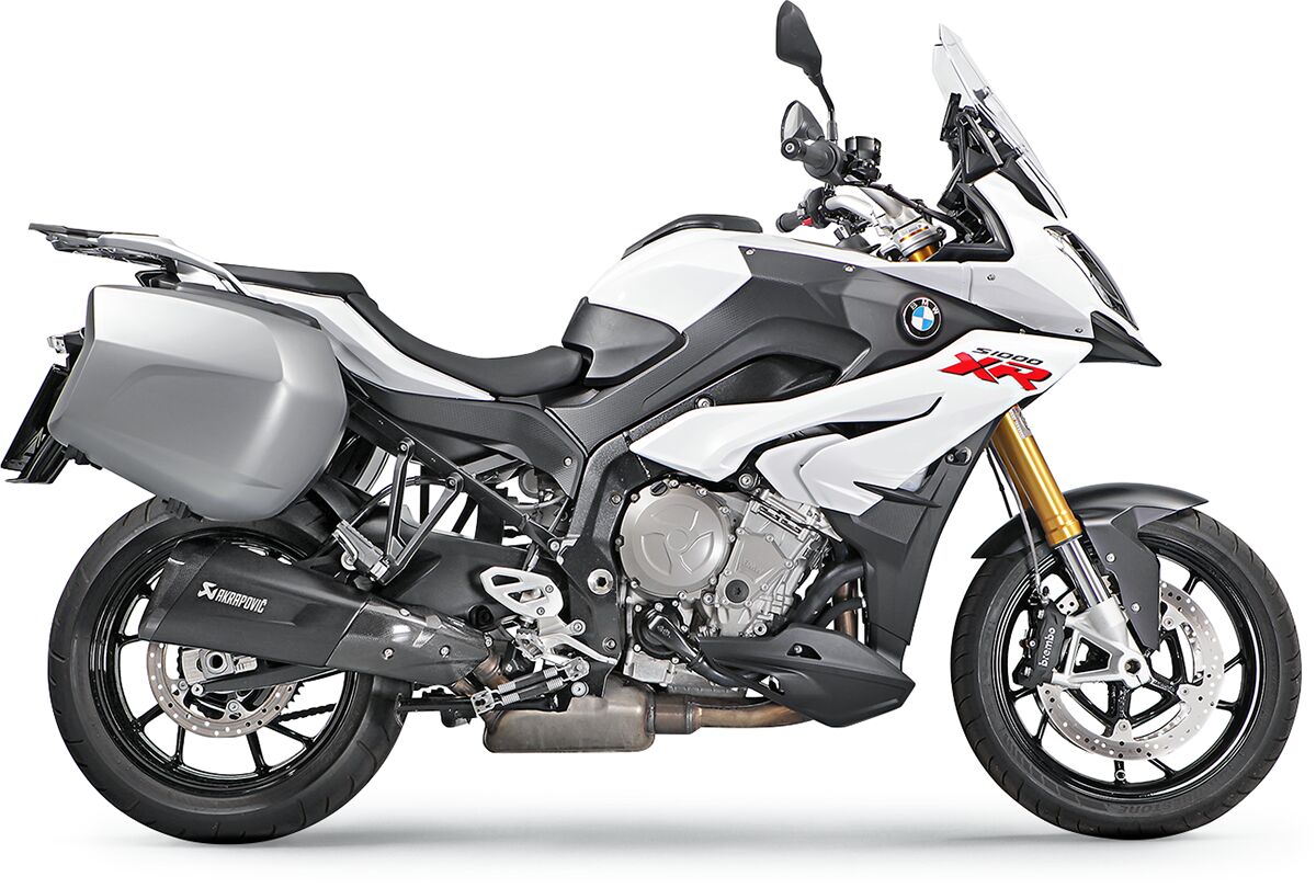 Akrapovic Slip-On Exhaust Terminal Black BMW S 1000 XR (15-17)