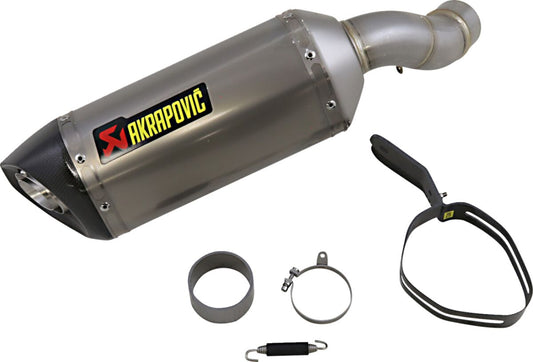 Akrapovic Exhaust Titanium Slip-On (Road Legal) Kawasaki Z 900 2020-2024