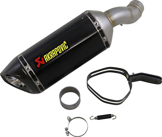 Akrapovic Slip-On Carbon Terminal for Kawasaki 900 Z900 2020-2024