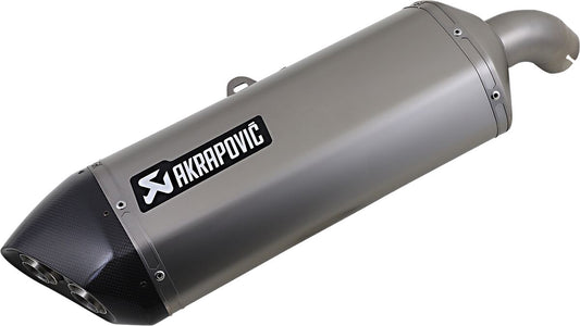 AKRAPOVIC APPROVED TITANIUM SLIP-ON FOR SUZUKI GSX-S 1000 GX 2024-2025