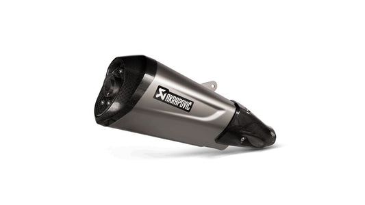 Akrapovic Slip-On Steel Piaggio Exhaust for Vespa GTS SUPER 300 2021-2024
