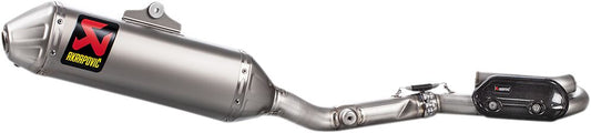 Complete Exhaust Akrapovic Kawasaki KX 250 F 2017-2024 Motorcycle Evolution Titanium