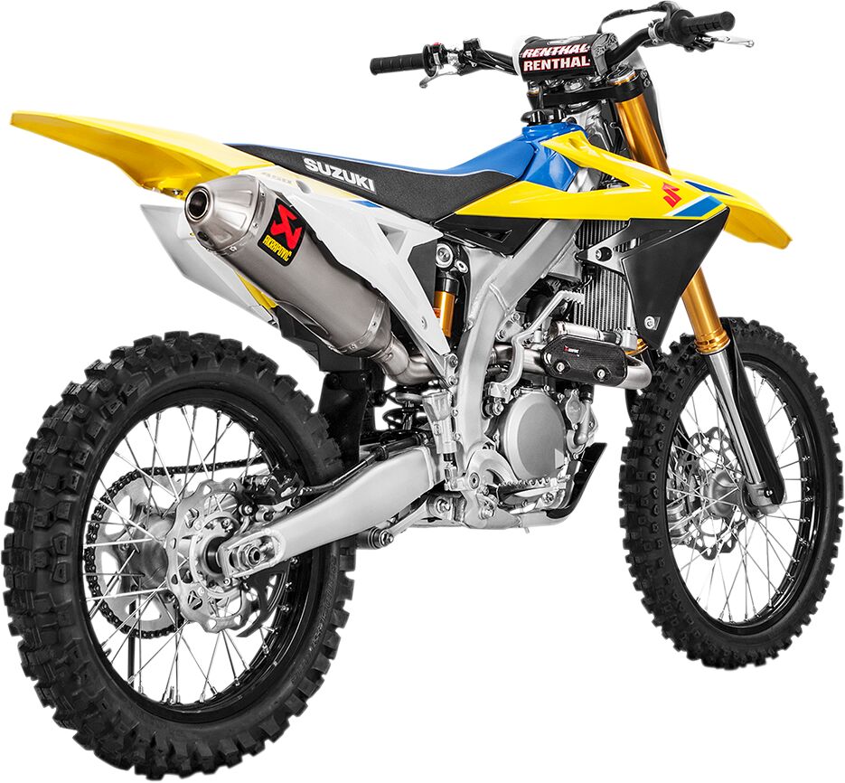 Akrapovic Exhaust Evolution Titanium System Suzuki RMZ450 2018-2025