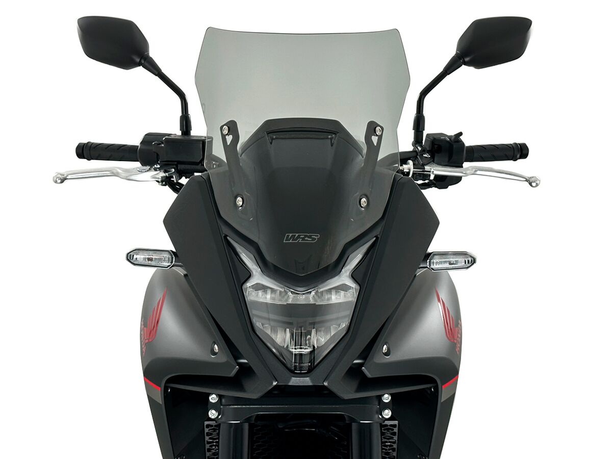 WRS SPORT BUBBLE DARK SMOKE FOR HONDA XL 750 TRANSALP 2023-2024