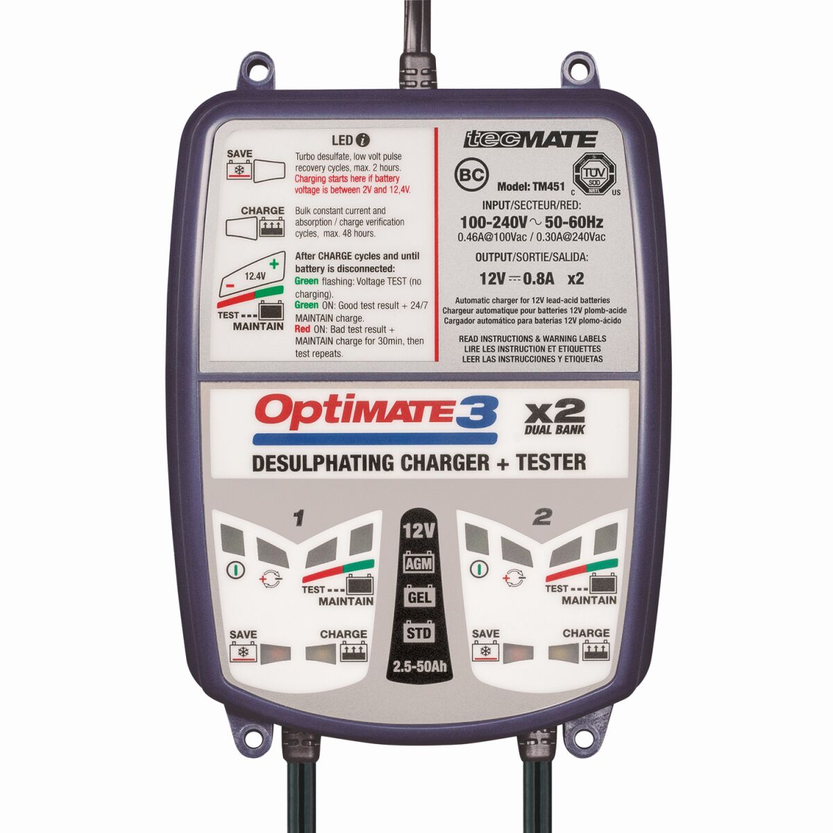 Image of OptiMate 3 x 2 Bank by TECMATE.