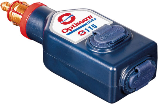 Image of OptiMateâ„¢ Dual USB Inline Charger by TECMATE.