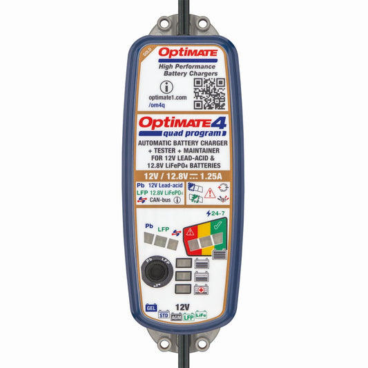 Image of OptiMate 4 Quad Program by TECMATE.