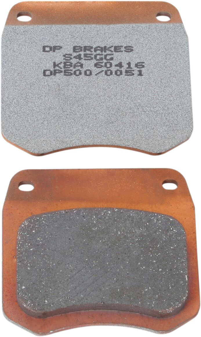 Standard DP Sintered Brake Pads, TRIUMPH BONNEVILLE 650 T120 1973, -197... 1983