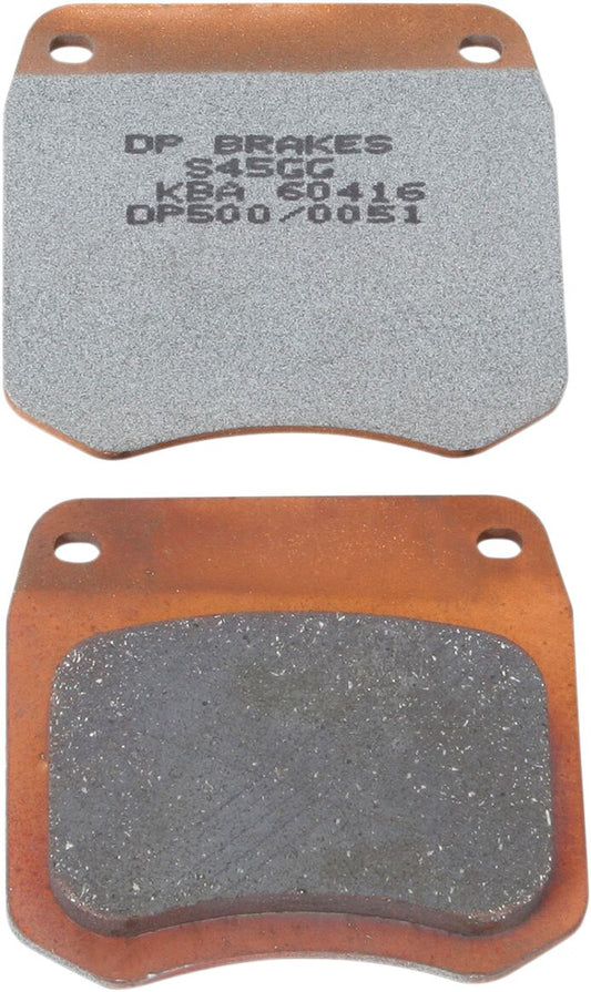 Standard DP Sintered Brake Pads, TRIUMPH BONNEVILLE 650 T120  1973, -197... 1983