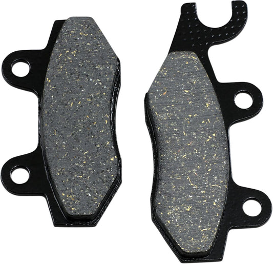 Organic Base "FA" Brake Pads, DERBI SENDA 125 Terra 1995, 1997, 2001, -1... 2020