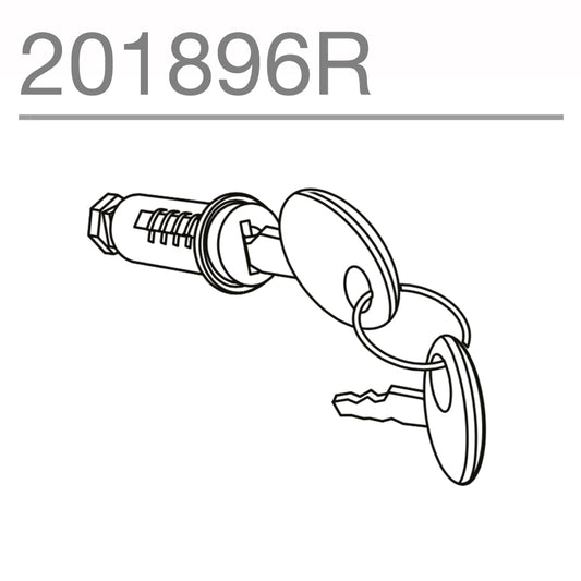 Image of Top Box Replacement Lock And Key (SH48 - SH59) by SHAD.