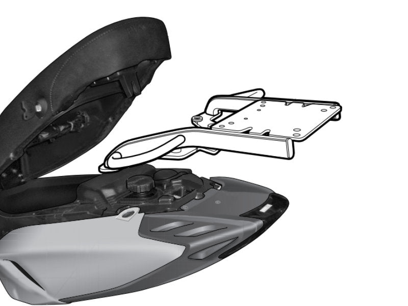 Image of Top Box Fitting Kit by SHAD.