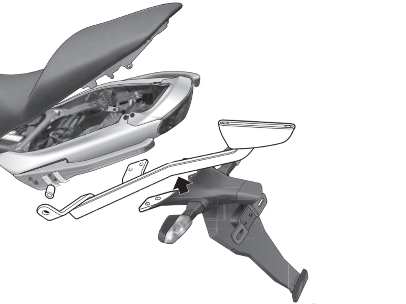 Image of Top Box Fitting Kit by SHAD.