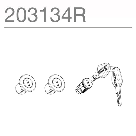 Image of Premium Lock And Black Key System Triple by SHAD.