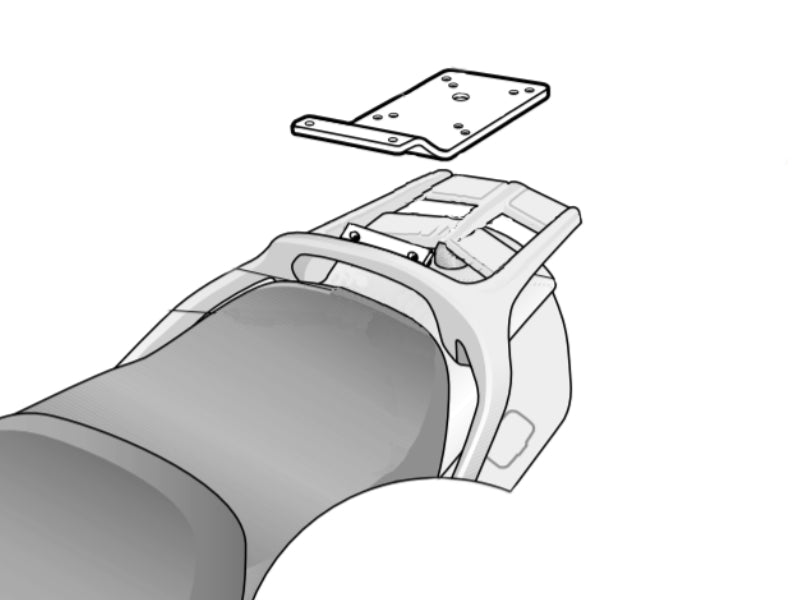 Image of Top Box Fitting Kit by SHAD.