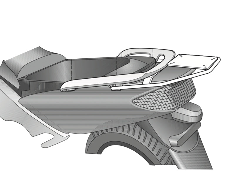 Image of Top Box Fitting Kit by SHAD.
