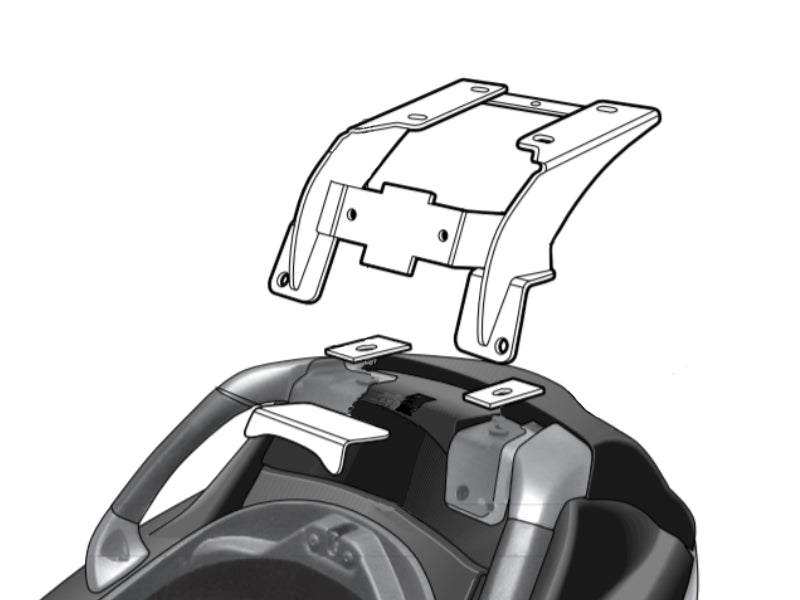 Image of Top Box Fitting Kit by SHAD.