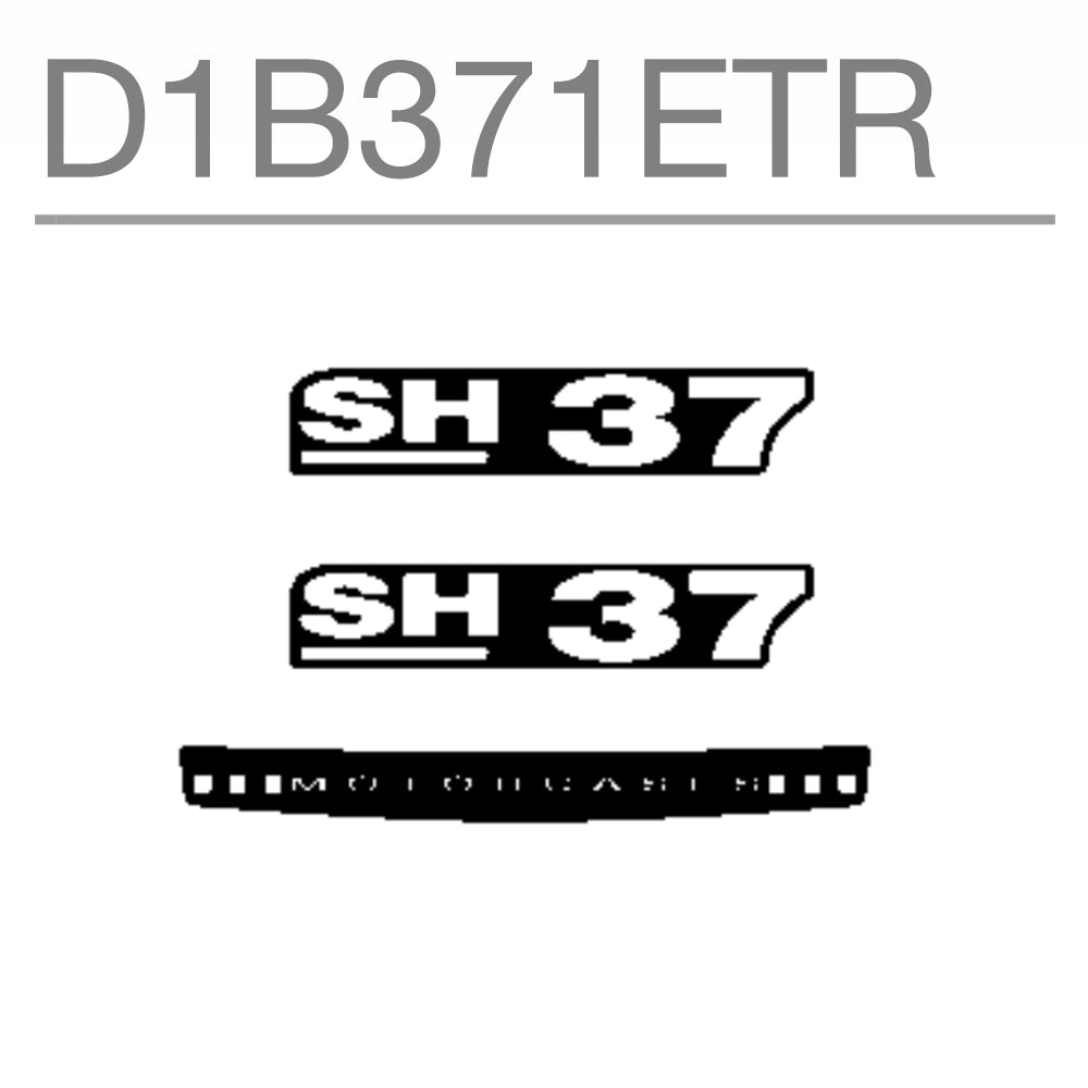 Image of SH37 Replacement Sticker by SHAD.