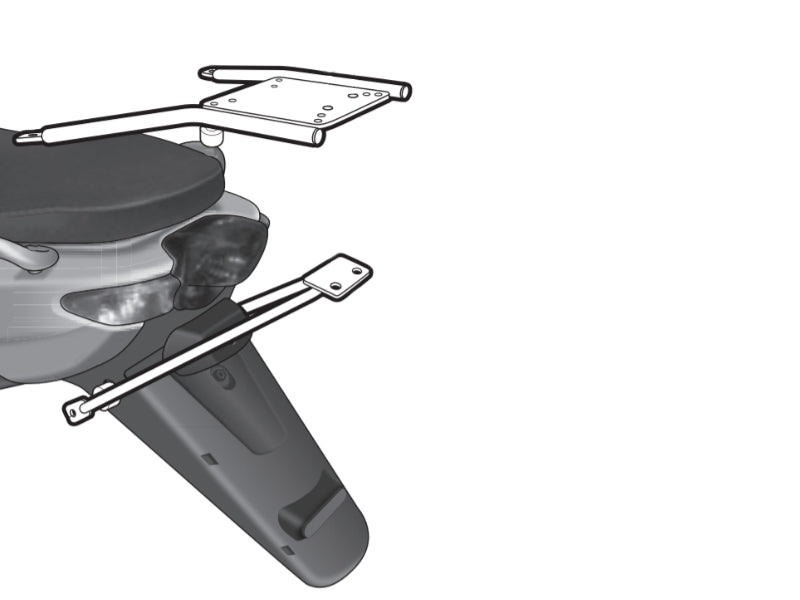 Image of Top Box Fitting Kit by SHAD.