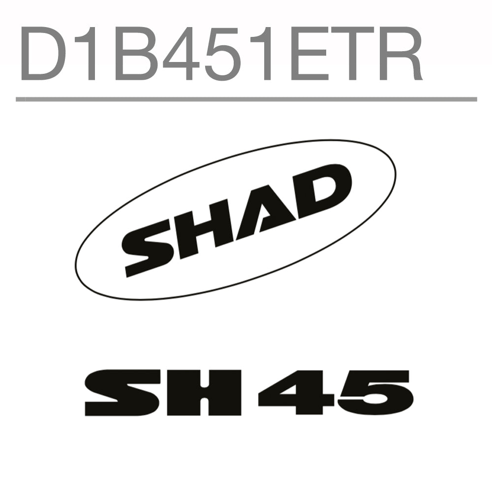 Image of SH45 Replacement Sticker (White) by SHAD.