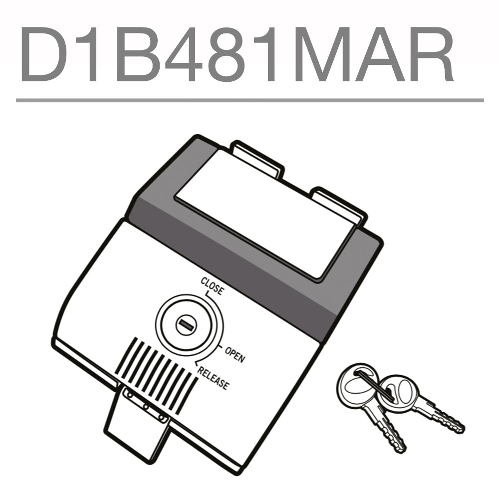 Image of SH48 Replacement Locking Mechanism (Dark Grey) by SHAD.