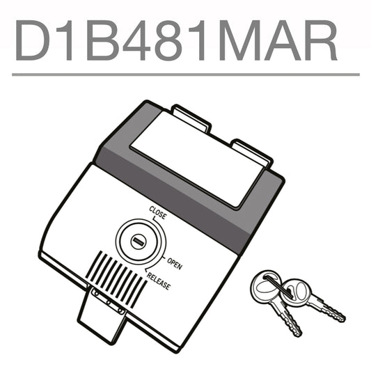 Image of SH48 Replacement Locking Mechanism (Dark Grey) by SHAD.