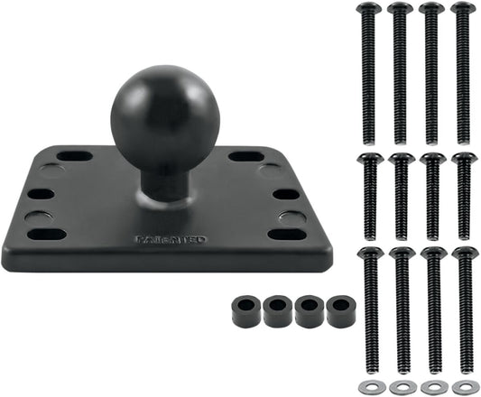 Image of Brake/Clutch Reservoir Cover Mount Base with 1" Ball by RAM MOUNTS.