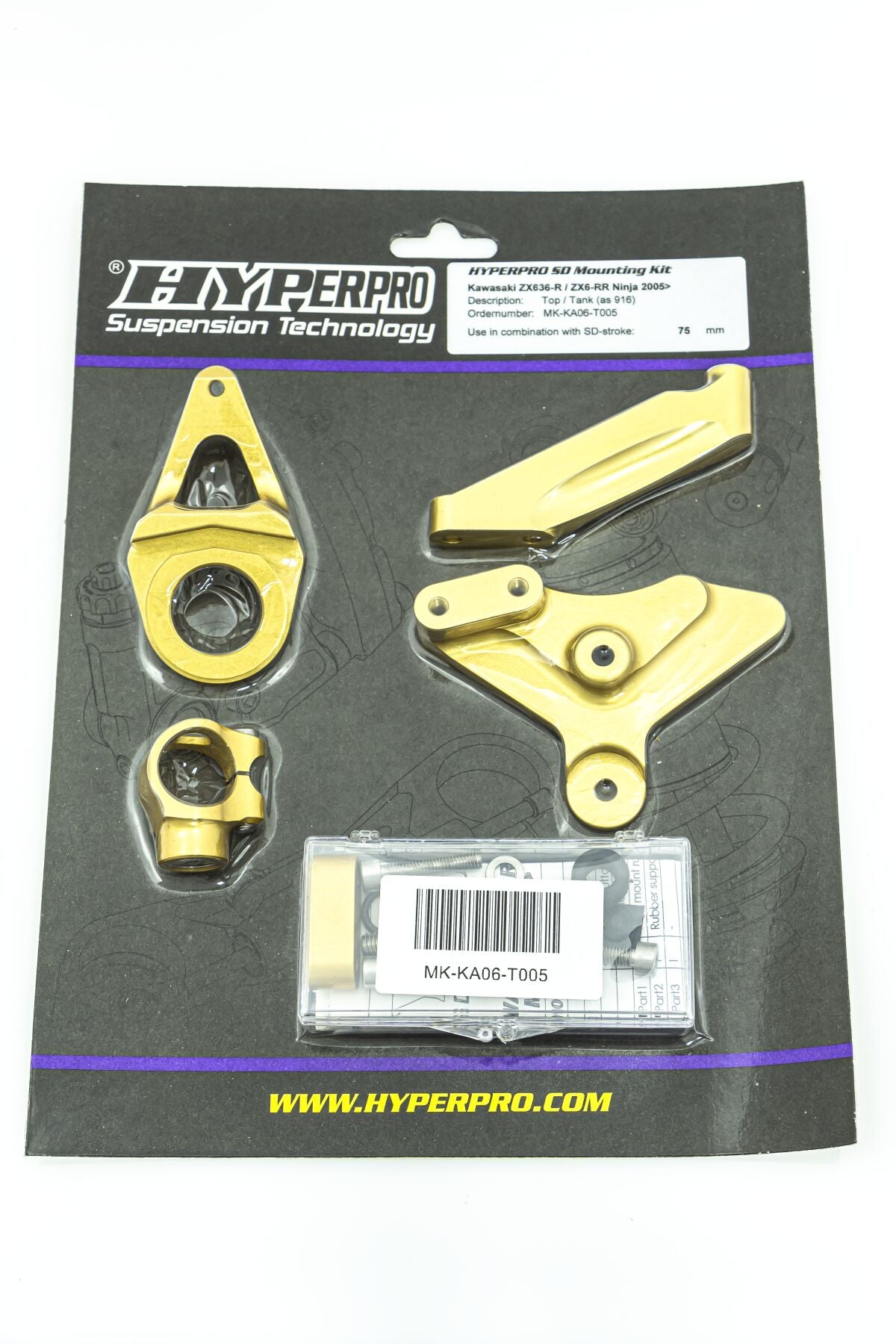 Steering Damper Mounting Kit