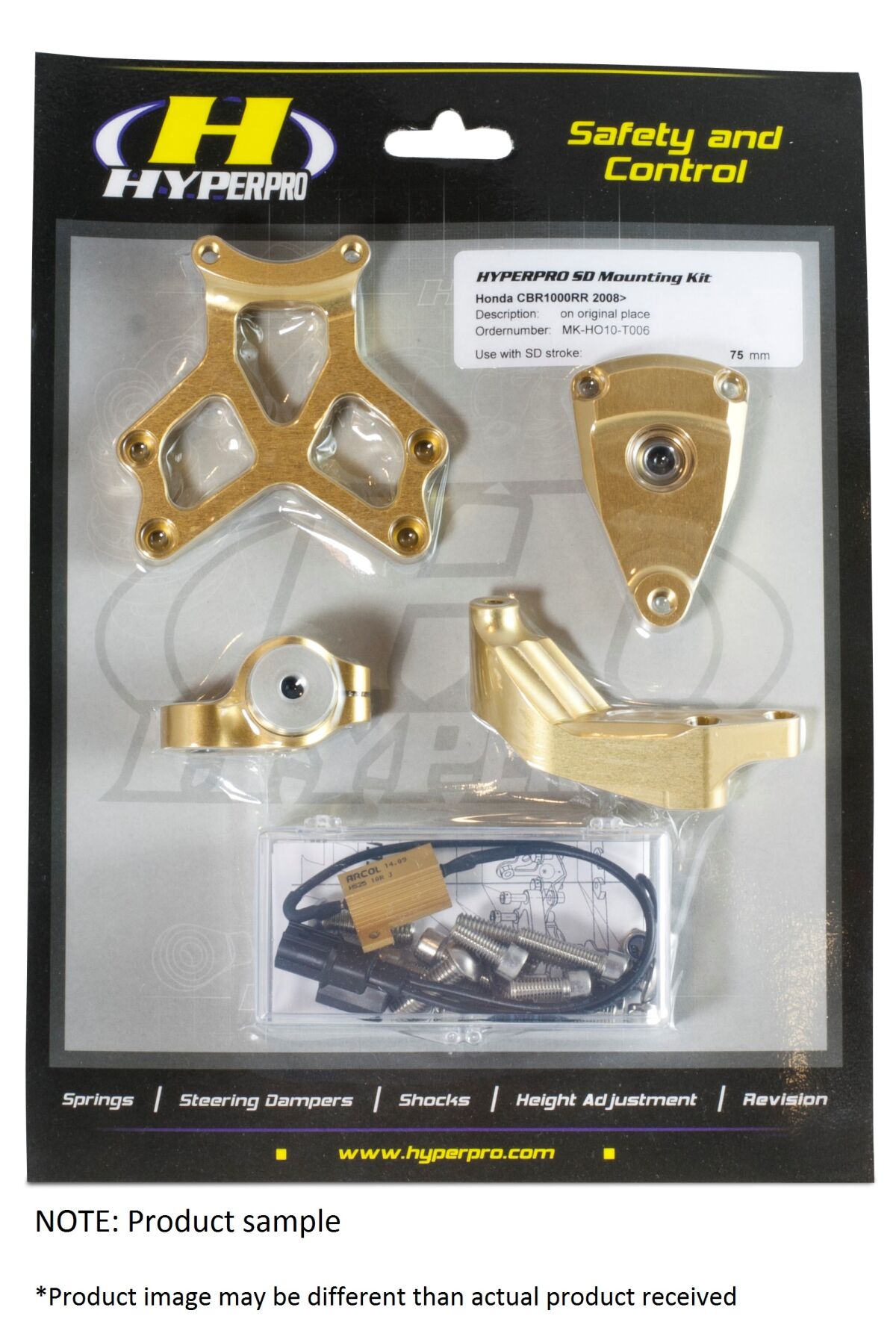 Steering Damper Mounting Kit