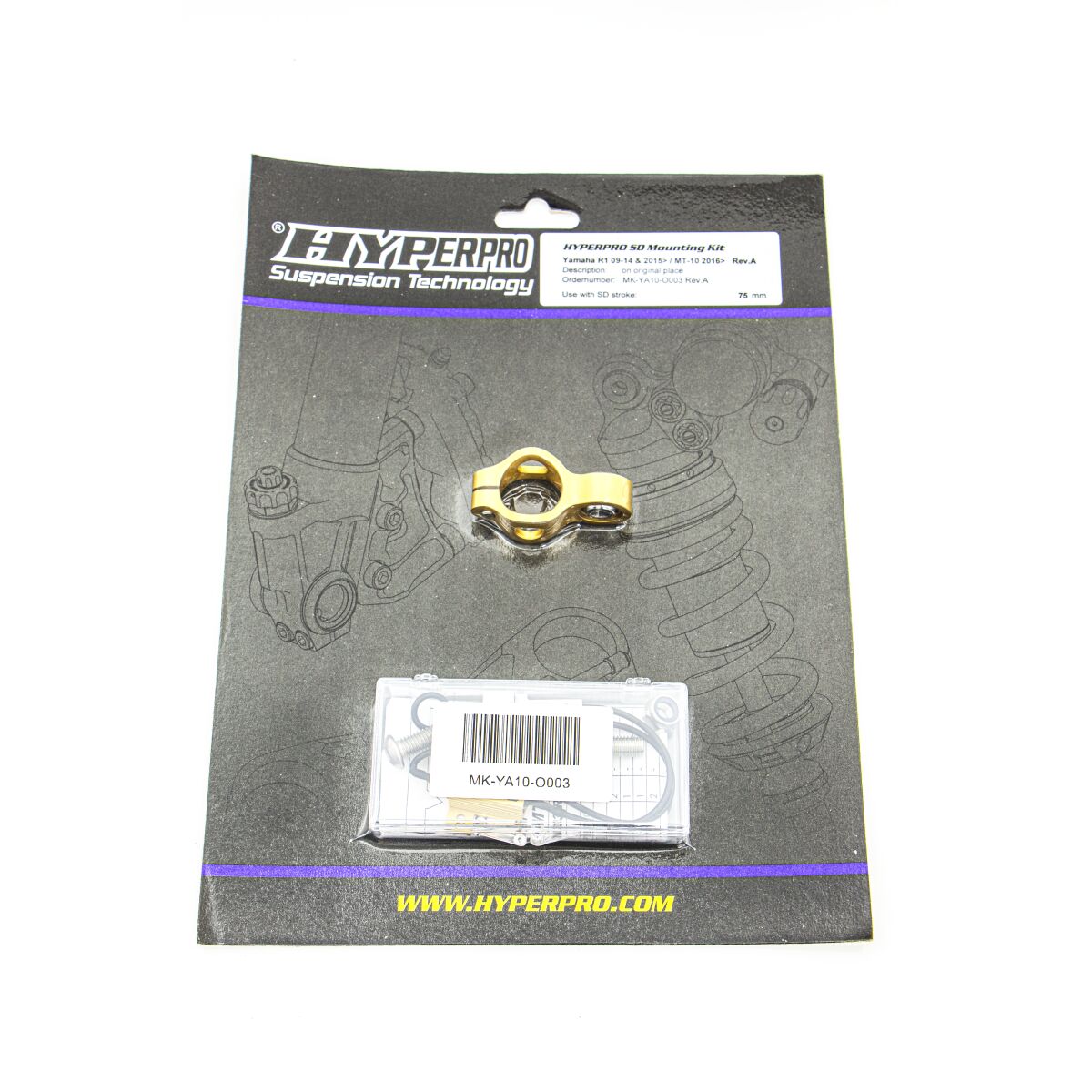 Steering Damper Mounting Kit