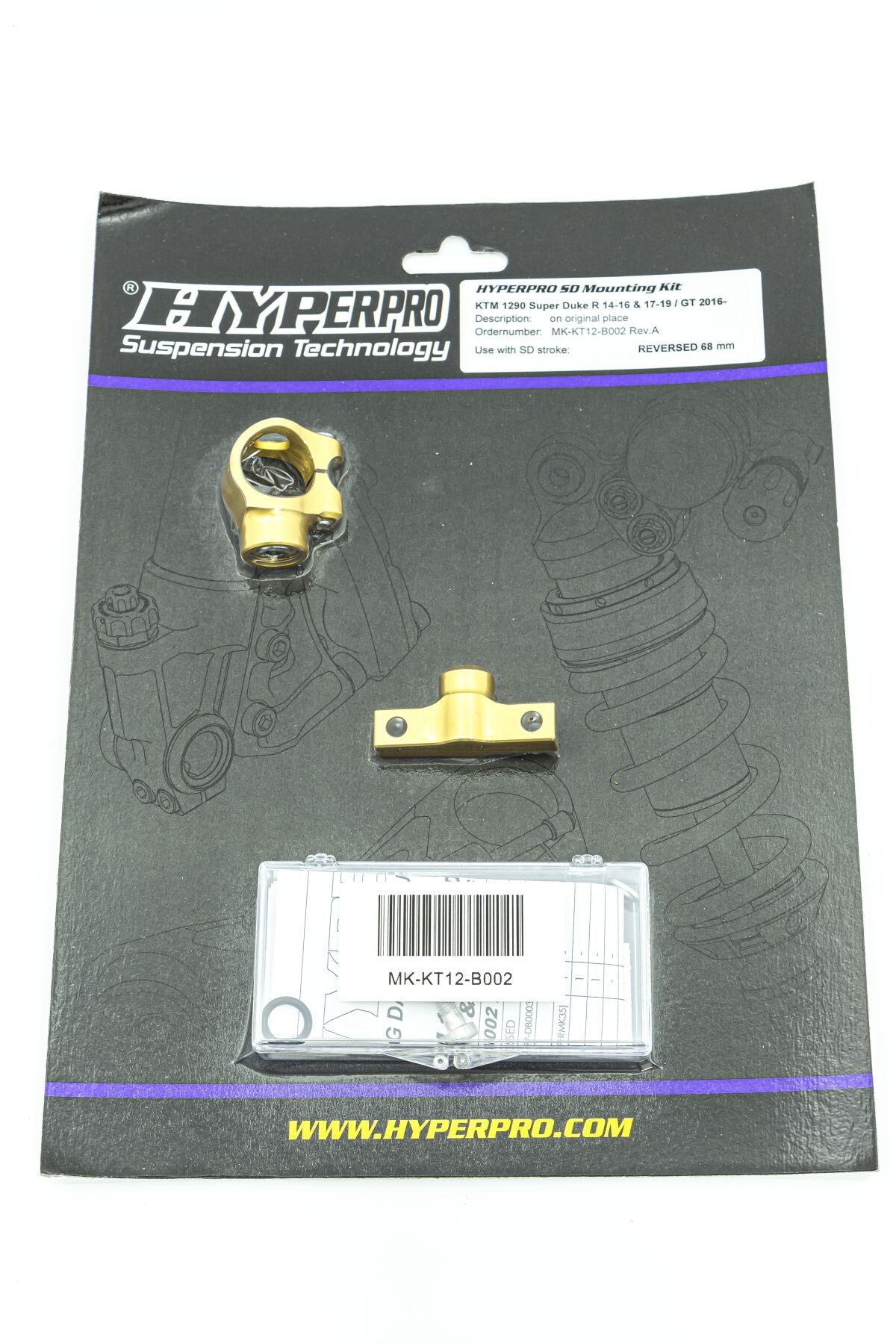 Steering Damper Mounting Kit